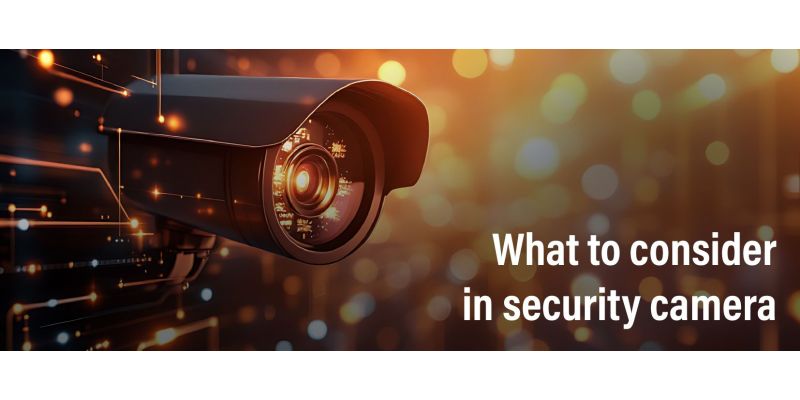 What to consider in security camera